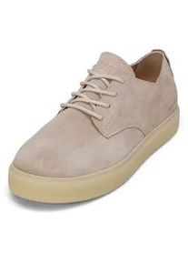 Marc O'Polo Schlupfboots MARC O'POLO "aus ge&ouml;ltem Veloursleder", Herren, Gr. 41, light taupe, Obermaterial: 100% Leder (Rind), unifarben, Schuhe Schlupfboots