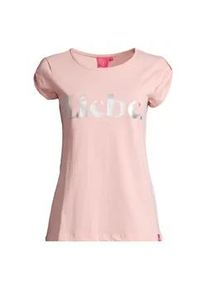T-Shirt SALZHAUT "Shirt BIIKE - LIEBE", Damen, Gr. XS, rosa (pearl), Obermaterial: 100% Baumwolle CO., Shirts T-Shirt
