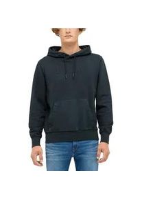 Sweatshirt Mustang "Herren Style Eden", Herren, Gr. L, schwarz, 100% Baumwolle, regular fit, Sweatshirts Sweatshirt