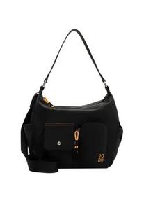 Emily & Noah Beuteltasche EMILY & NOAH "Beutel E&N Joeline", Damen, Gr. B/H/T: 35cm x 28cm x 12,5cm 0, schwarz (schwarz 100), Polyurethan, Taschen Beuteltasche