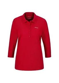 Poloshirt GOLDNER "Poloshirt in hochwertiger Pikee-Qualit&auml;t", Damen, Gr. 38, rot (mohnrot), Obermaterial: 94% Baumwolle CO. 6% Elasthan EL., Sonstiges, Shirts, Ohne