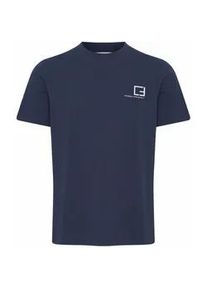 T-Shirt Casual Friday "T-Shirt CFThor", Damen, Gr. L, blau (schwarz navy), Obermaterial: 100% Baumwolle CO., regular fit normal, Rundhals, Shirts T-Shirt