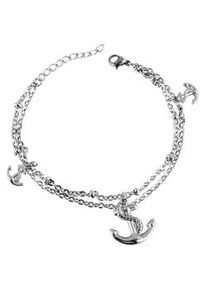 Adelia&acute;s Armband ADELIA ́S "Damen Armband aus Edelstahl 17 cm", silber, Armb&auml;nder, Damen, 17cm, Edelstahl, Armband, Ideal als Geschenk &ndash; dezent und elegant