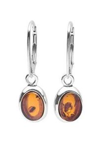 Paar Ohrh&auml;nger OSTSEE-SCHMUCK "- Helli - Silber 925/000 - Bernstein" Gr. 31, silber (silber 925, silberfarben, wei&szlig;), Ohrringe, Damen, Silber 925 (Sterlingsilber)