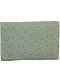 Geldb&ouml;rse Valentino BAGS "SAMBA RE", Damen, laguna, Lederimitat, Kleinlederwaren, Geldbeutel, Portemonnaie mit praktischem Druckknopf