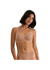 Soft-BH Sloggi "ZERO Feel Pure Soft bra", Damen, Gr. XL, N-Gr, nostalgic braun, Single Jersey, Obermaterial: 54% Modal, 24% Polyamid, 22% Elasthan, BHs Soft-BH, nat&uuml;rlich und unsichtbar
