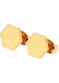 Adelia&acute;s Paar Ohrh&auml;nger ADELIA ́S "Damen Ohrringe &ndash; Ohrstecker aus Edelstahl", Damen, Gr. Damen, Edelstahl, gold, Ohrringe, Zum Verschenken &ndash; passend f&uuml;r viele Anl&auml;sse