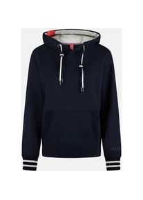 Kapuzenpullover SALZHAUT "Hoodie VERDADDERT", Damen, Gr. XXL, blau (navy), Obermaterial: 65% Baumwolle CO. 35% Polyester PES., Pullover Kapuzenpullover
