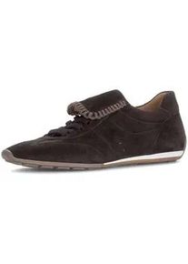 Sneaker Gabor "Sneaker low", Damen, Gr. 37, braun, Schuhe Sneaker