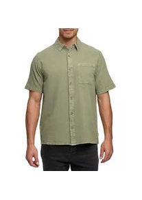 Kurzarmhemd INDICODE "INTrypto Short Sleeve", Herren, Gr. XXL, N-Gr, sea spray, Single Jersey, Obermaterial: 100% Baumwolle, unifarben, regular fit, Hemden