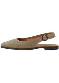 Ca'Shott Ballerina CA'SHOTT "Ca'Shott Ballet flats CASDIANA", Damen, Gr. 36, Normalschaft, beige (sand), Obermaterial: 100% Leder, Schuhe Ballerina