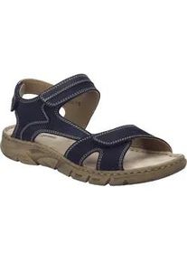 Sandale Josef Seibel "Brenda 03, ocean", Damen, Gr. 36, blau (ocean), Obermaterial: 100% Rindsleder Leather cow., Schuhe Sandale