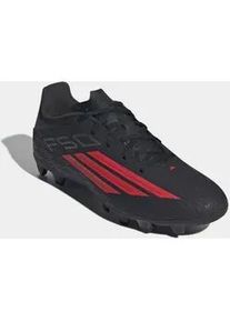 Fu&szlig;ballschuh Adidas PERFORMANCE "F50 CLUB, FESTE/GEMISCHTE B&Ouml;DEN", Herren, Gr. 39, core schwarz, lucid rot, core schwarz, Synthetik, Textil, Schuhe Fu&szlig;ballschuh, f&uuml;r viele verschiedene B&ouml;den geeignet