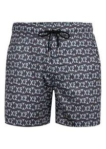 Badeshorts YEAZ "Badeshorts SEASHEY", Herren, Gr. XXL, US, blau (dunkelblau), Obermaterial: 97% Polyester PES. 3% Elasthan EL., Badehosen Badeshorts