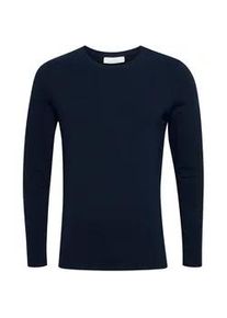 Langarmshirt Casual Friday "Langarmshirt CFTheo", Herren, Gr. XL, blau (navy blazer), Obermaterial: 95% Baumwolle CO. 5% Elasthan EL., Shirts Langarmshirt