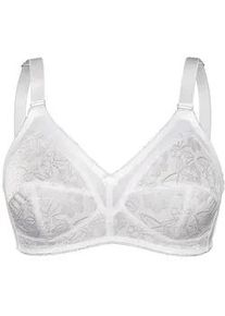 Sassa Mode Soft-BH SASSA "Soft BH SHINY JACQUARD", Damen, Gr. 85, Cup B, wei&szlig;, Stoff, Obermaterial: 50% Polyester PES. 47% Polyamid PA. 3% Elasthan EL., BHs Soft-BH