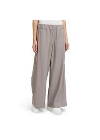 Stoffhose Cartoon "Damen mit Galonstreifen", Damen, Gr. 44, Normalgr&ouml;&szlig;en, braun, Obermaterial: 67% Polyester, 28% Viskose, 5% Elasthan, gerade lang, Hosen Stoffhose