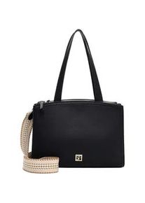 Shopper SURI FREY "Shopper SFY Amey", Damen, Gr. B/H/T: 35cm x 26cm x 14cm 0, blau (blau 500), Polyurethan, Taschen Shopper