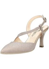 Slingpumps Nero Giardini "Nero Giardini Pumps Textil", Damen, Gr. 37, rosa, Textil, Schuhe Slingpumps