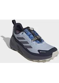 Wanderschuh Adidas TERREX "TERREX TRAILMAKER 2 GORE-TEX SPEED LACE", Herren, Gr. 45, crystal sky, aurora onix, legend ink, Synthetik, Textil, Schuhe Wanderschuh, wasserdicht