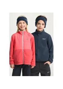 Stirnband Jack Wolfskin "VERTIGO HEADBAND K", Jungen, Gr. onesize, midnightsky, Obermaterial: 100% Polyester, M&uuml;tzen Stirnband