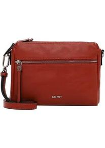 Umh&auml;ngetasche SURI FREY "Umh&auml;ngetasche SFY Abbey", Damen, Gr. B/H/T: 27cm x 18cm x 6cm 0, rot (rust 624), Polyurethan, Taschen Umh&auml;ngetasche