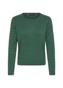 Rollkragenpullover oxmo "Rollkragenpullover OXISISSE", Damen, Gr. XL, gr&uuml;n (pineneedle), Obermaterial: 70% Viskose CV. 30% Nylon NY., Pullover Rollkragenpullover