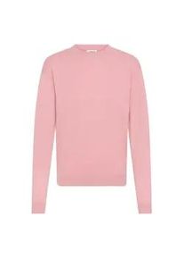 Strickfleece-Pullover oxmo "Strickpullover OXISCANNY LS", Damen, Gr. L, rosa (zephyr), Obermaterial: 50% Viskose CV. 28% Polyester PES. 22% Polyamid PA., Pullover