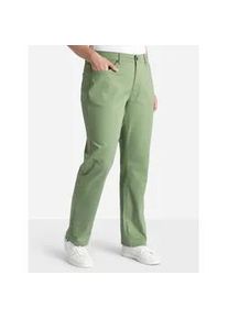 Stretch-Hose sheego, Damen, Gr. 58, Normalgr&ouml;&szlig;en, eucalyptus, 97% Baumwolle, 3% Elasthan, unifarben, Hosen