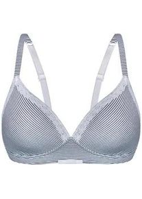 Sassa Mode Soft-BH SASSA "Soft BH STRIPE RANGE", Damen, Gr. 85, Cup B, bunt (stripes), Stoff, Obermaterial: 95% Viskose CV. 5% Elasthan EL., BHs Soft-BH