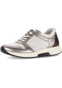Sneaker Gabor "Sneaker low", Damen, Gr. 39, braun, Schuhe Sneaker
