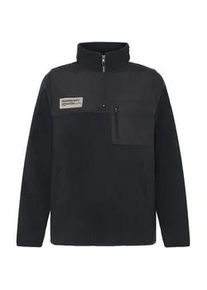Troyer oxmo "Troyer OXNETE HALFZIP", Damen, Gr. S, schwarz, Obermaterial: 100% Polyester PES., Pullover Troyer