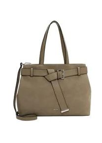 Shopper SURI FREY "Shopper SFY Libby", Damen, Gr. B/H/T: 37cm x 25cm x 13cm 0, grau (taupe 900), Polyurethan, Taschen Shopper