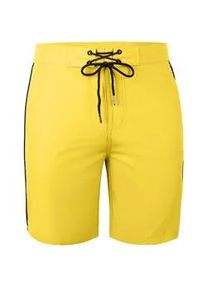 Badeshorts YEAZ "Badeshorts DAVEY", Herren, Gr. M, US, gelb, Obermaterial: 92% Polyester PES. 8% Elasthan EL., Badehosen Badeshorts