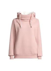 Kapuzenpullover SALZHAUT "Hoodie YVONNE", Damen, Gr. S, rosa (pearl), Obermaterial: 55% Baumwolle CO. 45% Polyester PES., Pullover Kapuzenpullover