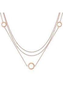 Edelstahlkette AILORIA "Halskette ANNABELLE", Damen, gold (ros&eacute;gold), Halsketten Edelstahlkette