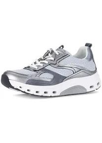 Sneaker Gabor "Sneaker low", Damen, Gr. 44, blau, Schuhe Sneaker