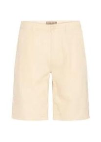 Shorts Blend "Shorts BHBILLY Shorts", Herren, Gr. XL, N-Gr, beige (bleached sand), Obermaterial: 55% Leinen LI. 45% Viskose CV., Hosen Shorts