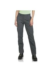 Sch&ouml;ffel Outdoorhose SCH&Ouml;FFEL "Pants Engadin1", Damen, Gr. 38, N-Gr, asphalt, Obermaterial: 89% Nylon, 11% Elasthan, Hosen Outdoorhose, atmungsaktives Material, mit Eingrifftaschen, sportlicher Stil