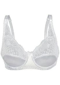 Sassa Mode B&uuml;gel-BH SASSA "B&uuml;gel BH Basic", Damen, Gr. 75, Cup D, wei&szlig;, Spitze, Obermaterial: 95% Polyamid PA. 5% Elasthan EL., BHs B&uuml;gel-BH