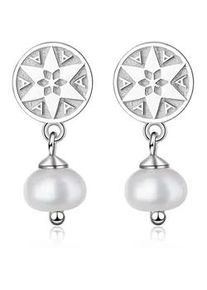 Perlenohrringe AILORIA "Ohrringe MIHOKO", silber, Ohrringe, Damen, Silber 925 (Sterlingsilber)