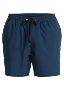 Boardshorts Quiksilver "Stretch Piped Volley 16", Herren, Gr. M, schwarz navy, Obermaterial: 92% Microfaser, 8% Elasthan;, Hosen