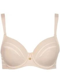 B&uuml;gel-BH LISCA "B&uuml;gel BH Alegra", Damen, Gr. 85, Cup E, beige, T&uuml;ll, Obermaterial: 83% Polyamid PA. 17% Elasthan EL., BHs B&uuml;gel-BH