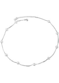 Perlenkette AILORIA "Halskette MASAKO", Damen, silber, Halsketten Perlenkette