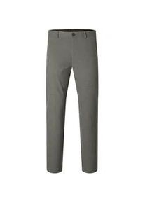 Anzughose Selected "SLH175-SLIM ROBERT FLEX PANTS NOOS", Herren, Gr. 33, L&auml;nge 34, grau melange, Web, Obermaterial: 67% Polyester, 29% Viskose, 4% Elasthan, meliert, slim fit kn&ouml;chellang, Hosen Anzughose