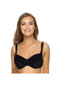 B&uuml;gel-BH Viania "B&uuml;gel BH Sally", Damen, Gr. 75, Cup E, schwarz, Stoff, Obermaterial: 90% Polyamid PA. 10% Elasthan EL., BHs B&uuml;gel-BH
