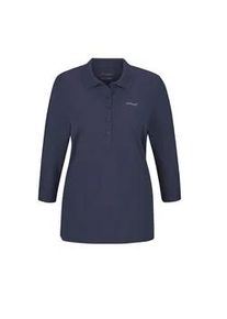 Poloshirt GOLDNER "Poloshirt in hochwertiger Pikee-Qualit&auml;t", Damen, Gr. 44, blau (marine), Obermaterial: 94% Baumwolle CO. 6% Elasthan EL., Sonstiges, Shirts, Ohne
