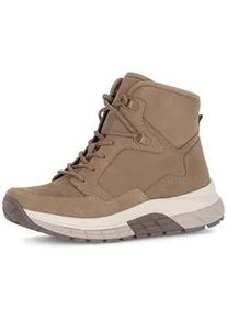 Stiefelette Gabor "Sportliche Stiefelette", Damen, Gr. 37,5, braun, Schuhe Stiefelette
