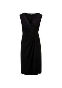 Abendkleid GOLDNER "Kurzgr&ouml;&szlig;e Kleid", Damen, Gr. 22, K-Gr, schwarz, Obermaterial: 95% Polyester PES. 5% Elasthan EL., festlich, Ohne Arm, Kleider Abendkleid, Falten