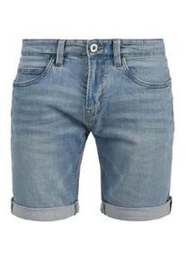 Jeansshorts INDICODE "Jeansshorts IDQuentin", Herren, Gr. XXL, N-Gr, blau (blau wash), Web, Obermaterial: 98% Baumwolle CO. 2% Elasthan EL., unifarben, Basic, regular fit kurz, Jeans Jeansshorts